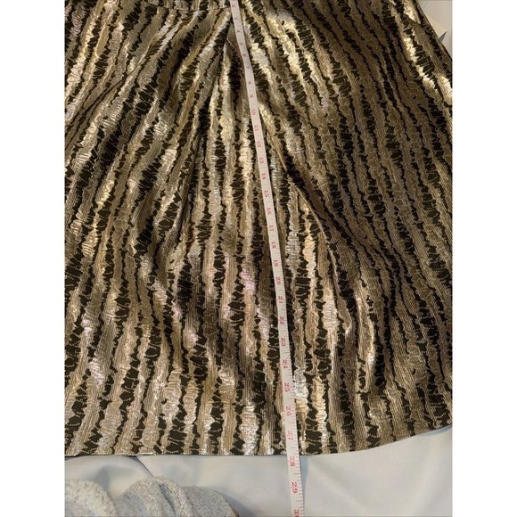 Eloquii Skiry Gold Textured Jacquard Tinsel Fun Fancy Party Plus 22 New w tags - Picture 7 of 8